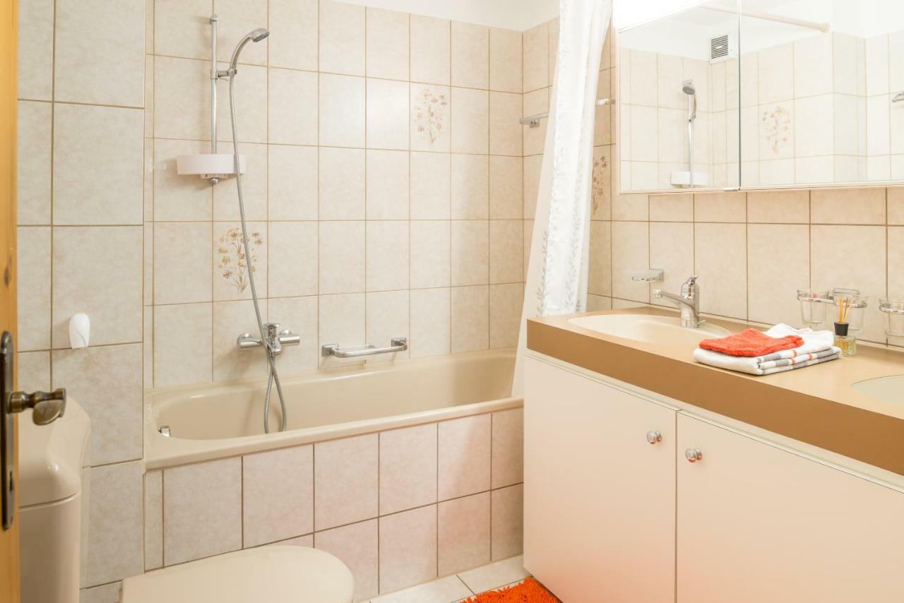 Casa Sur Plaun - 3.5 Zimmerwohnung Sagogn Extérieur photo